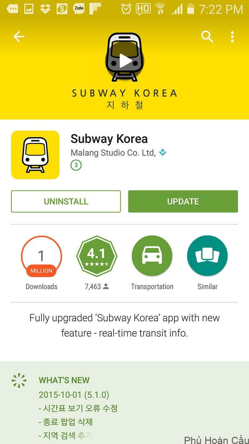 Hướng dẫn xem bản đồ tàu điện ngầm Hàn Quốc để di chuyển